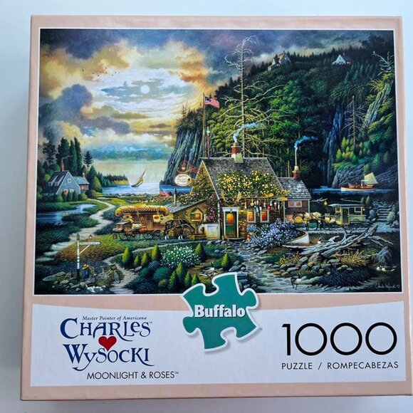 **2 FOR $40**  Charles Wysocki 1000-piece puzzle (new in sealed box) - Picture 1 of 1